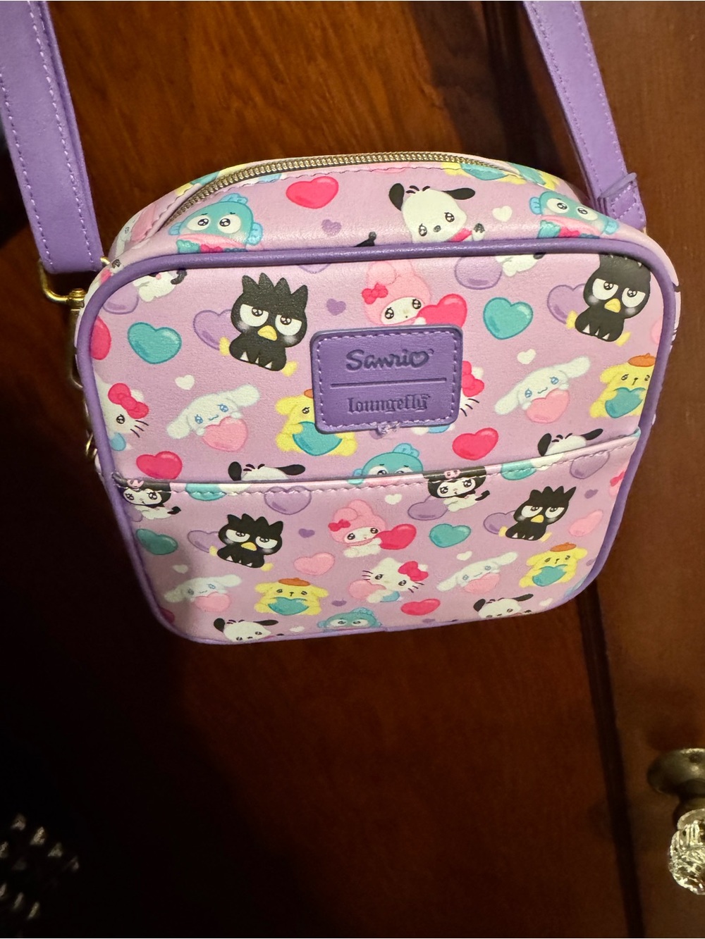 Sanrio Lavender Character Mini Crossbody Bag